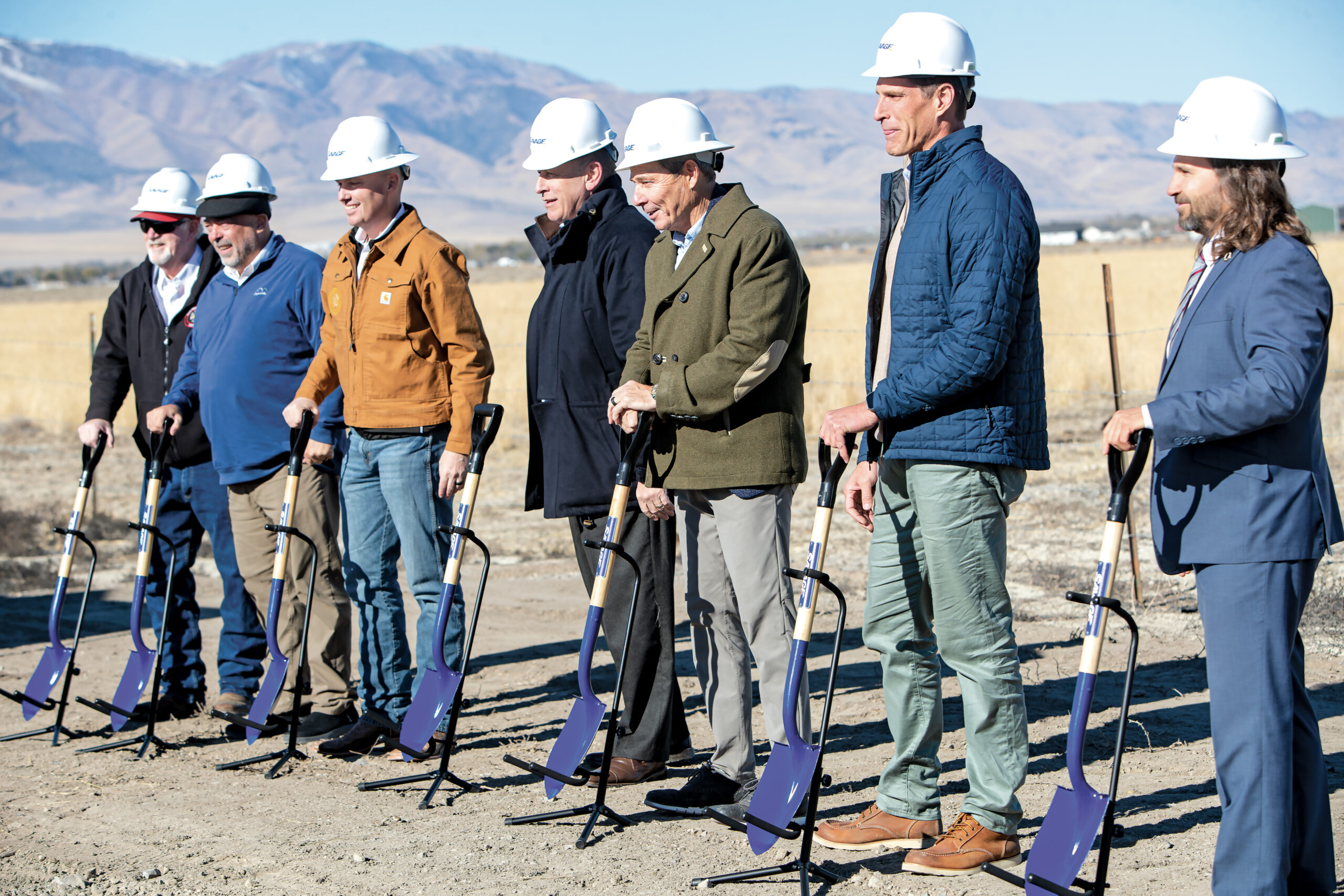 Savage Tooele Railroad breaks ground on rail line for Lakeview Business Park – Tooele Transcript Bulletin